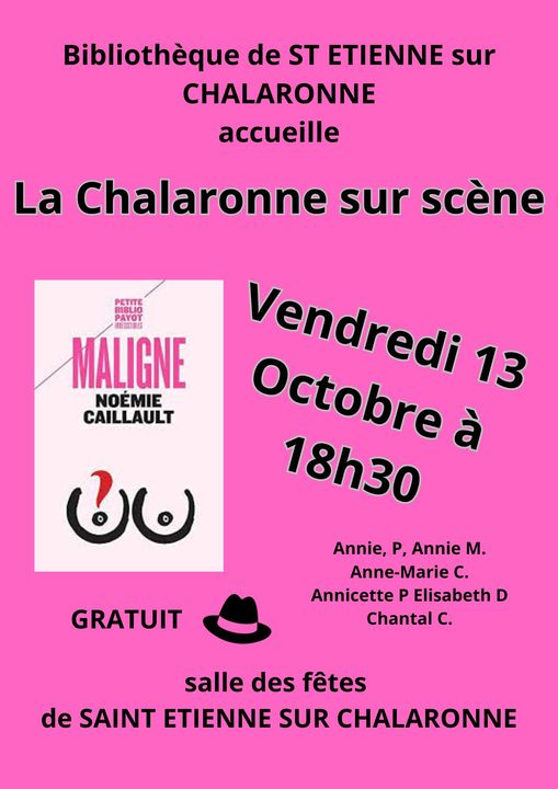 La Chalaronne sur scène