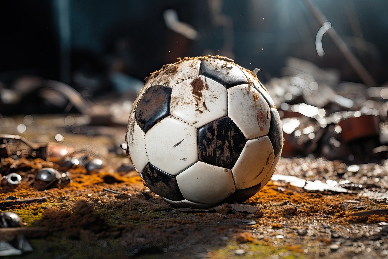 ai generated, ball, football