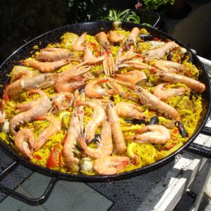cuisine, espagnol, paella, plat typique, fruits de mer, langoustines, crevettes, moules, paella, paella, paella, paella, paella
