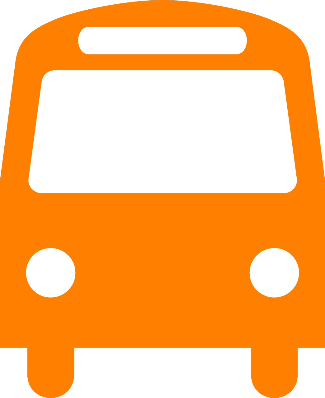 bus, public transport, symbol, orange, icon, transportation, vehicle, orange bus, bus, bus, bus, bus, bus