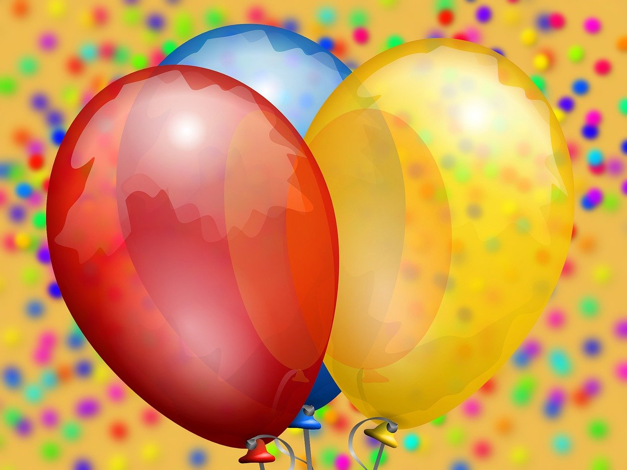 balloon, confetti, carnival, multicoloured, party, fete, red, yellow, blue, green, to celebrate, colorful, deco, bokeh, confetti, fete, fete, fete, fete, fete