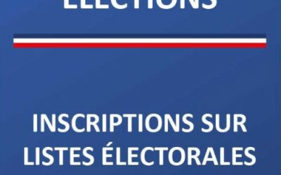 S’inscrire sur les listes électorales